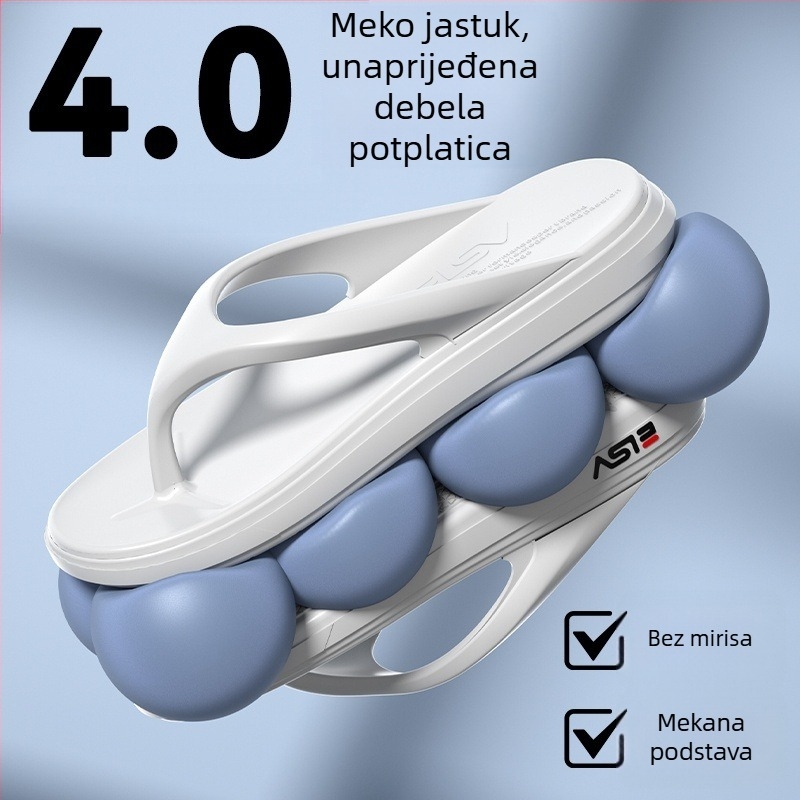 Muške EVA japanke, casual stil, otvoreni prsti, protuklizni EVA đon, injekcijski oblikovan đon