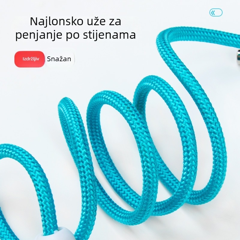 Natjecateljski pasji povodac s užetom i lancem, marka Zichen, porijeklo Hunan, nije teleskopičan, 300 komada u kartonu