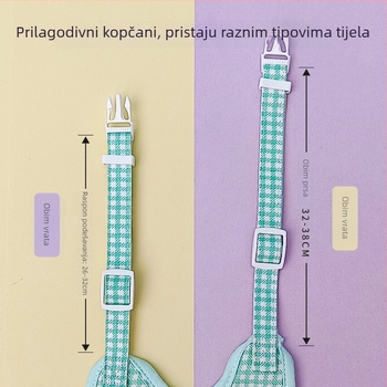 Mačji prsni remen s dihalnim trakom, prozračan i lagan za šetnje — Yunhong