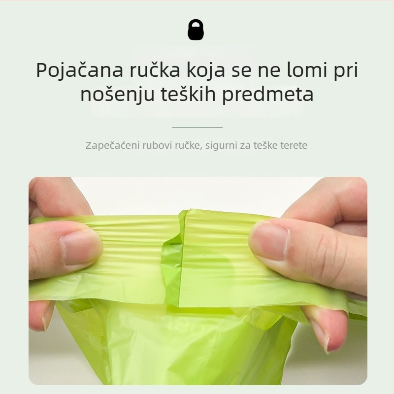 Dispenzer vrećica za otpadke kućnih ljubimaca u stilu prsluka - zgušnjeni HDPE+EPI, podrijetlo Xiamen, Fujian