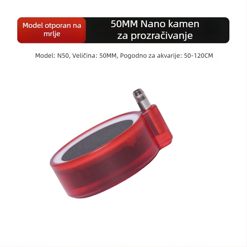 Nano disk za oksigeniranje akvarija, plastični, 500 g, Refined Air Disk, Wanze Aquarium Equipment