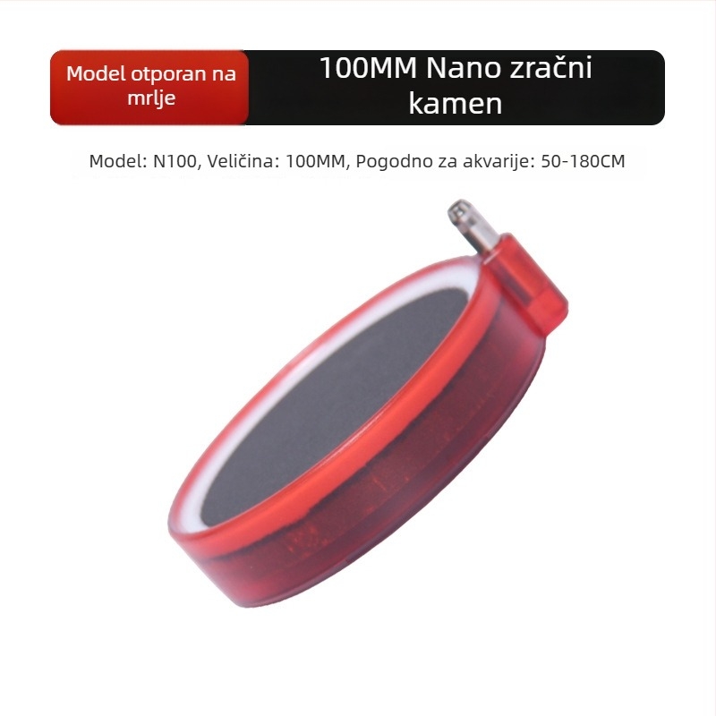 Nano disk za oksigeniranje akvarija, plastični, 500 g, Refined Air Disk, Wanze Aquarium Equipment