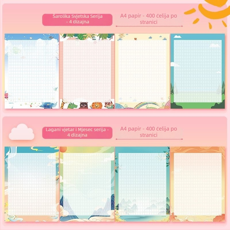 Kineski kompozicijski papir s premazanim papirom, stil kineske omotnice; poklon za školskog prijatelja, Božić