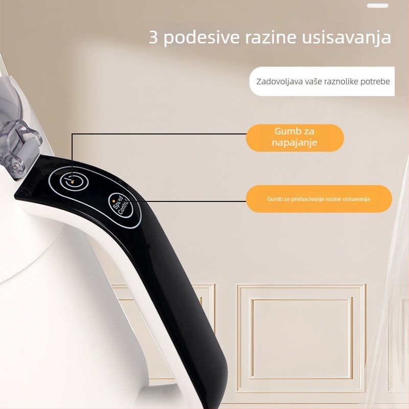 Višenamjenski električni trimer za kućne ljubimce s usisom, MAS-502, ABS, 120-220V, 300W (tri brzine)