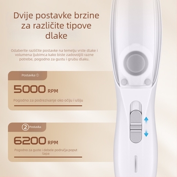 Električni trimer za njegu dlake kućnih ljubimaca (pas i mačka) — Marka Seven oh; Materijal: Drugo; Uvoz: Ne