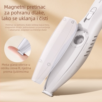 Električni trimer za njegu dlake kućnih ljubimaca (pas i mačka) — Marka Seven oh; Materijal: Drugo; Uvoz: Ne