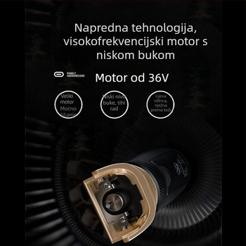 Električni klipper za pse – visokih performansi, 36V, kabelski