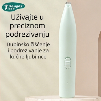 Dogus Električni kliper za kućne ljubimce — ABS kućište, uređaj za njegu dlake pasa