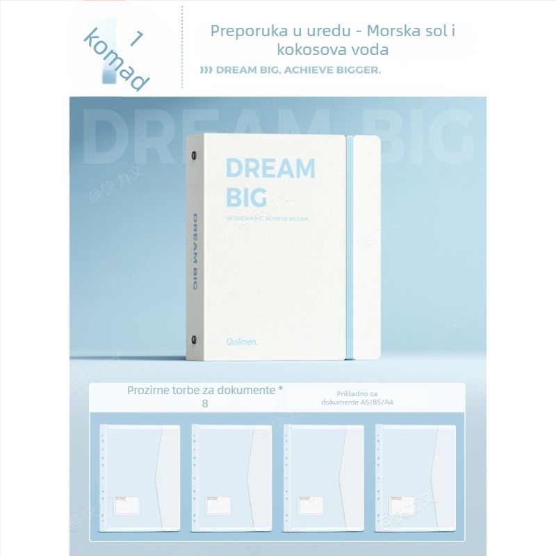A4 arhivska mapa, PP materijal, prozirne umetne stranice, debljina ploče Foam Board, veličina klipa 10