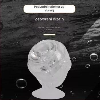 LED svjetlo za akvarij sa reflektorom - 1W, ABS kućište, Mingqi marka, težina varira ovisno o veličini