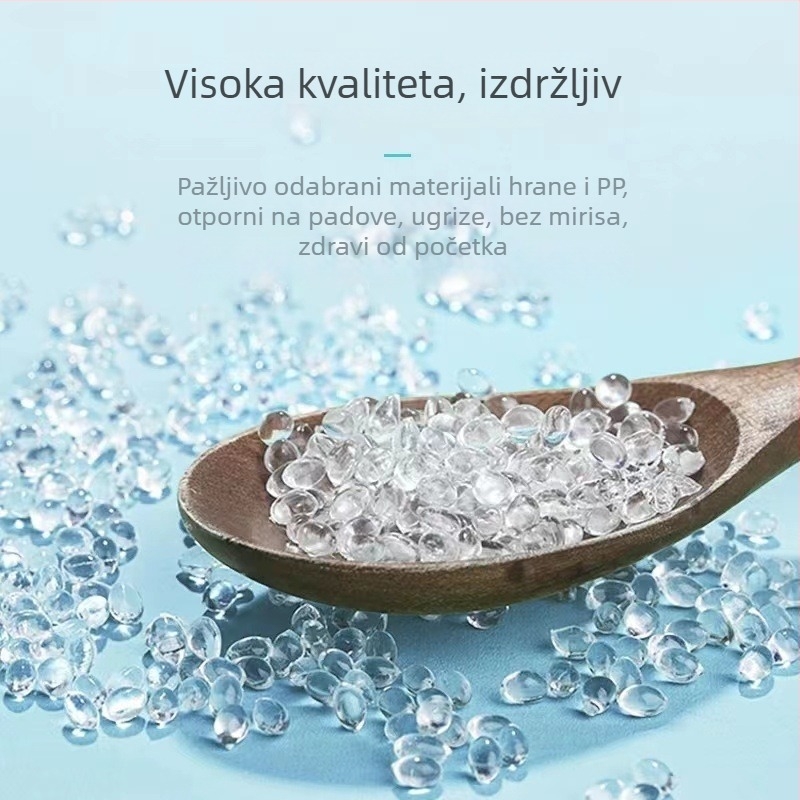 Posude za hranjenje kućnih ljubimaca, dvostruke plastične posude za piće i hranu, automatsko hranjenje, marka Duogepet