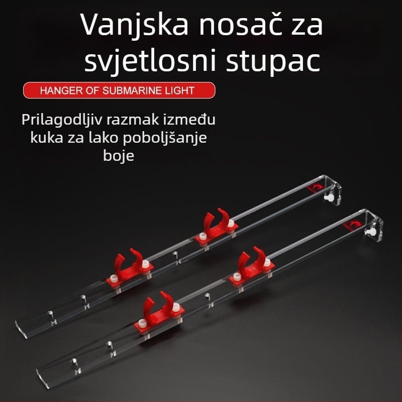Einofen AEROFIN vanjski držač za lampu za bojanje kose T8, akril