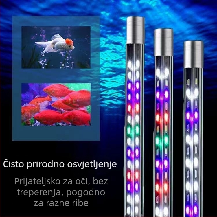 Akvariumska podvodna rasvjeta, podesivo gornje svjetlo za ukrasne ribe