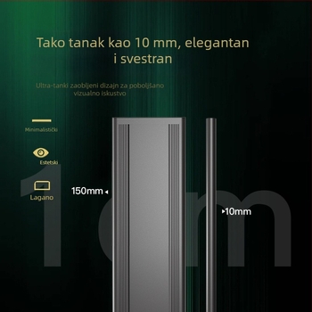 Fn008S Akvarijska rasvjeta za biljke – puni spektar, 10W, aluminijska legura, s tajmerom