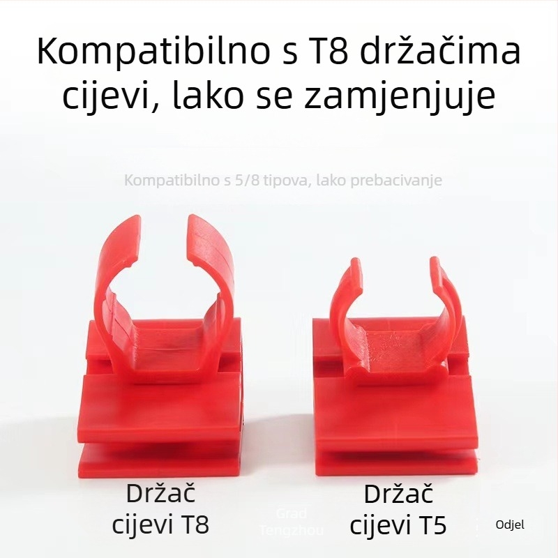 Univerzalni klips za lampu za akvarij, držač za T5/T8 cijevi