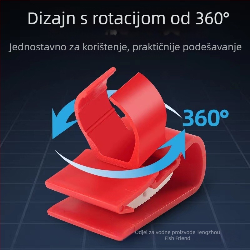 Univerzalni klips za lampu za akvarij, držač za T5/T8 cijevi