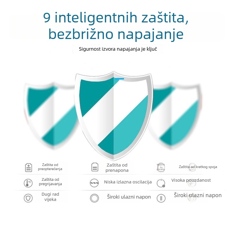 DC napajanje 24V 5A za pročišćivač vode, pumpu, LED trak za akvarij i nebulizator