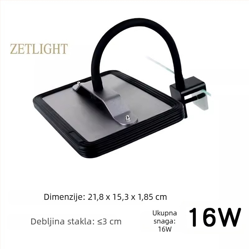Osvjetljenje za morski akvarij, koralno LED svjetlo, pametno LED svjetlo s WiFi, izlazak i zalazak sunca