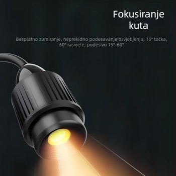 Klip LED rasvjeta za akvarij, za male akvarije, vodootporna, idealna za južnoamerički dizajn akvarija