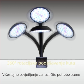 LED rasvjeta za uzgoj biljaka s klipom — USB napajanje, 6W, potpuno spektrum, tajmer, regulacija snage pri niskom napajanju