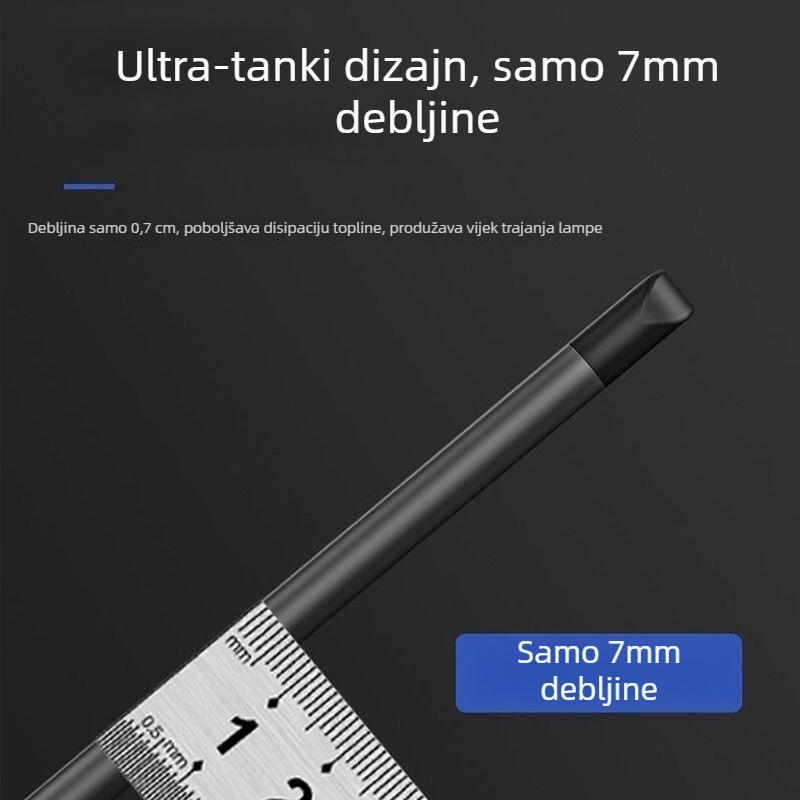PU akvarijska rasvjeta s dimerom i tajmerom, vodootporna, puni spektar, nosač za stalak