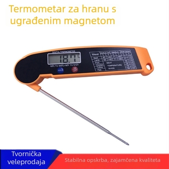 Termometar za hranu – Stocking Up sklopni kuhinjski BBQ senzor, rezolucija temperature 200, 200 komada u kutiji