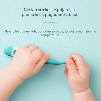 Haishi Hainuo elektronički termometar za kućnu upotrebu — precizno mjerenje ispod pazuha i u ustima, brzo očitanje.