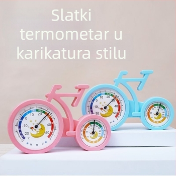 Higrometar s karikaturalnim dizajnom za unutarnju upotrebu – zidni, rezolucija temperature 1°C