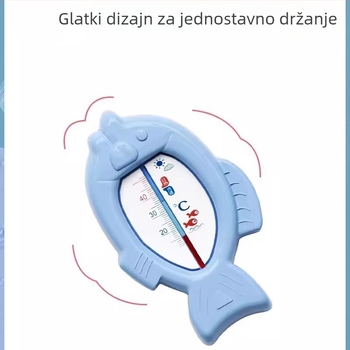 Termometar za vodu pri kupanju za bebe s vodootpornim zaslonom za novorođenčad