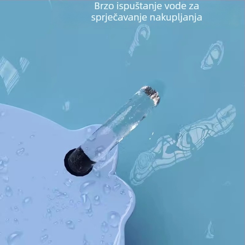 Termometar za vodu pri kupanju za bebe s vodootpornim zaslonom za novorođenčad