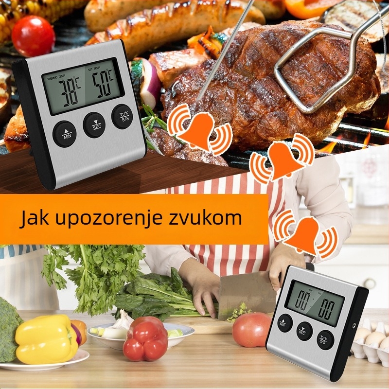 Termometar za hranu Cody's simple home, 1°C točnost, 100 komada u kutiji