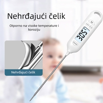 Precizan kuhinjski termometar za vodu i ulje sa sondom za kuhanje i pečenje