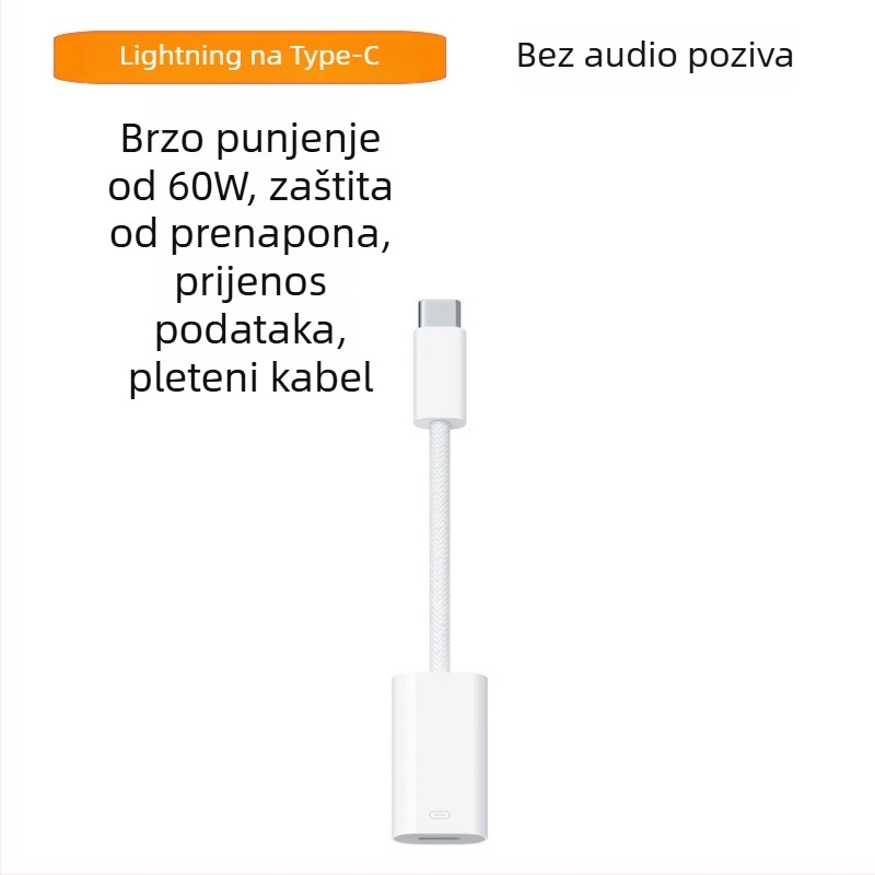 Adapter za slušalice, model 15, kompatibilan s Apple 15 serijom