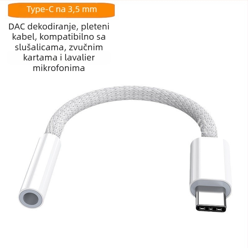 Adapter za slušalice, model 15, kompatibilan s Apple 15 serijom