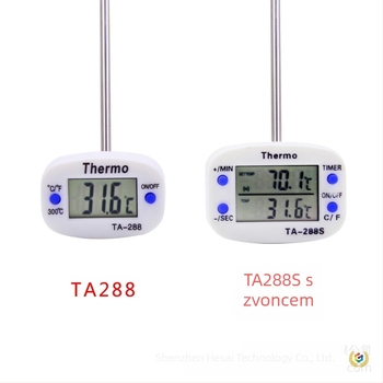 Termometar za hranu, igličasti senzor, rezolucija 0.1°C, za kuhinju i roštilj