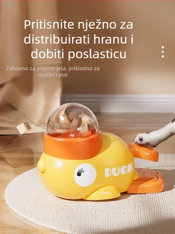 Interaktivna posuda za hranu mačaka - igračka za trening, bez aplikacije