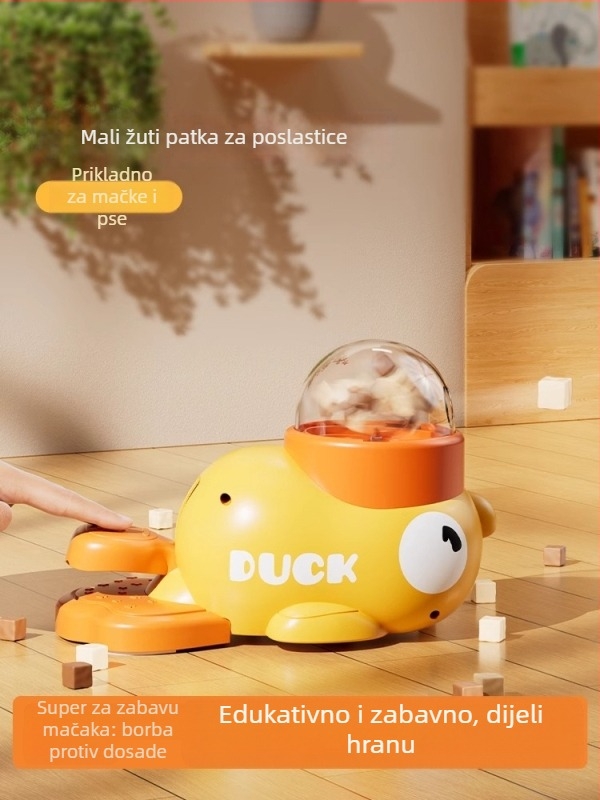 Interaktivna posuda za hranu mačaka - igračka za trening, bez aplikacije