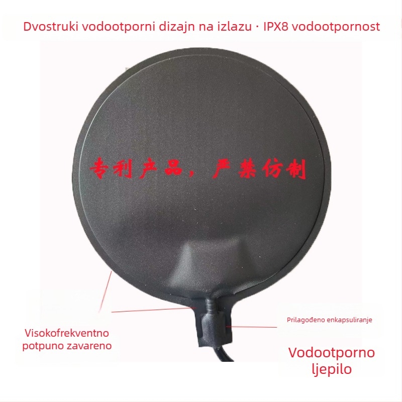 Ledeni otapač za papagajinu vodu — zimska grijaća podloga protiv smrzavanja, IPX8 vodootporan, model ASH006, ACE