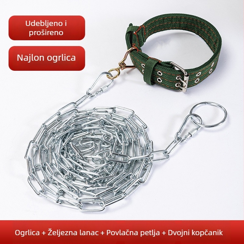 Psi lanac i povodac, ABS materijal, lanci i uzde za kućne ljubimce, spremno za poklon