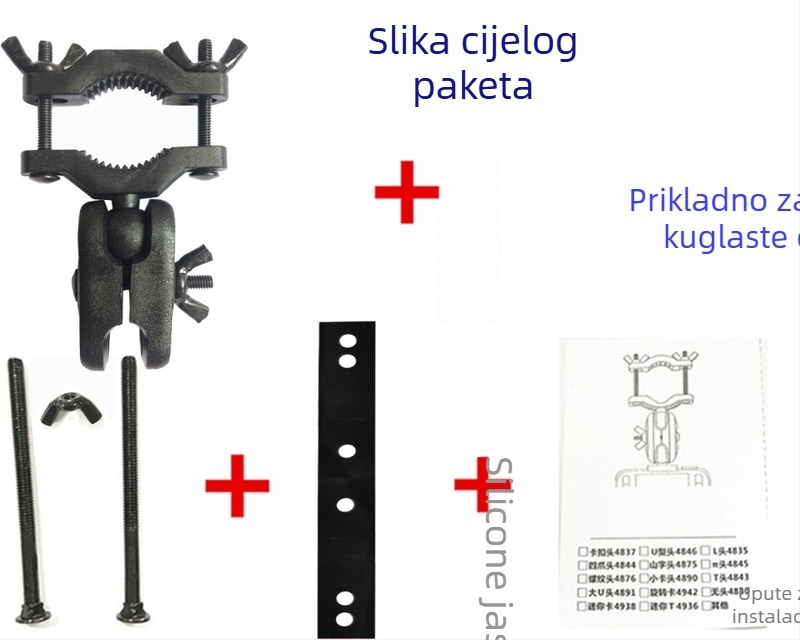 Držač palubne kamere 360° za retrovizor, polukružni visi držač sa zubom morsko-psa za kačenje, plastični, marka Xinyisheng, model Consultation, kompatibilan s Consultation