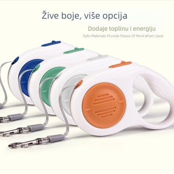 Povodac za kućne ljubimce s automatskim izvlačenjem – za pse i mačke, ABS materijal, automatski mehanizam za uvlačenje, podrijetlo Zhejiang