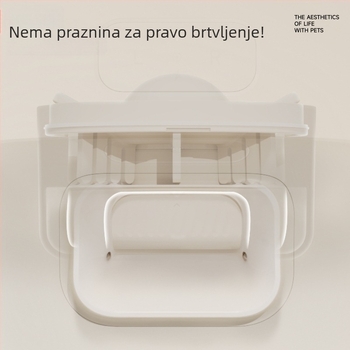 Bežični pametni automatski hranilnik za mačke i pse s tajmerom i upravljanjem putem aplikacije