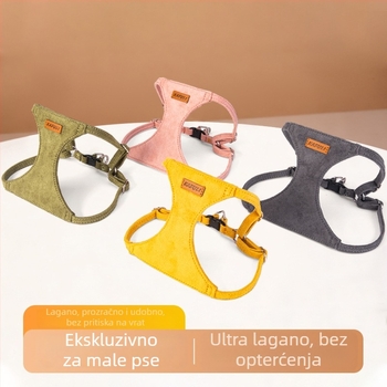 Prsluk za psa – velur, podesiv, anti-rupture, povlačni – Neighbor Puppy
