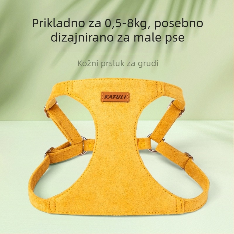 Prsluk za psa – velur, podesiv, anti-rupture, povlačni – Neighbor Puppy
