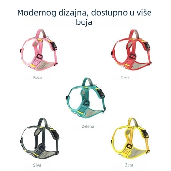 Psa prsni pojas - poliester, neprodužen, pakiranje 100 komada