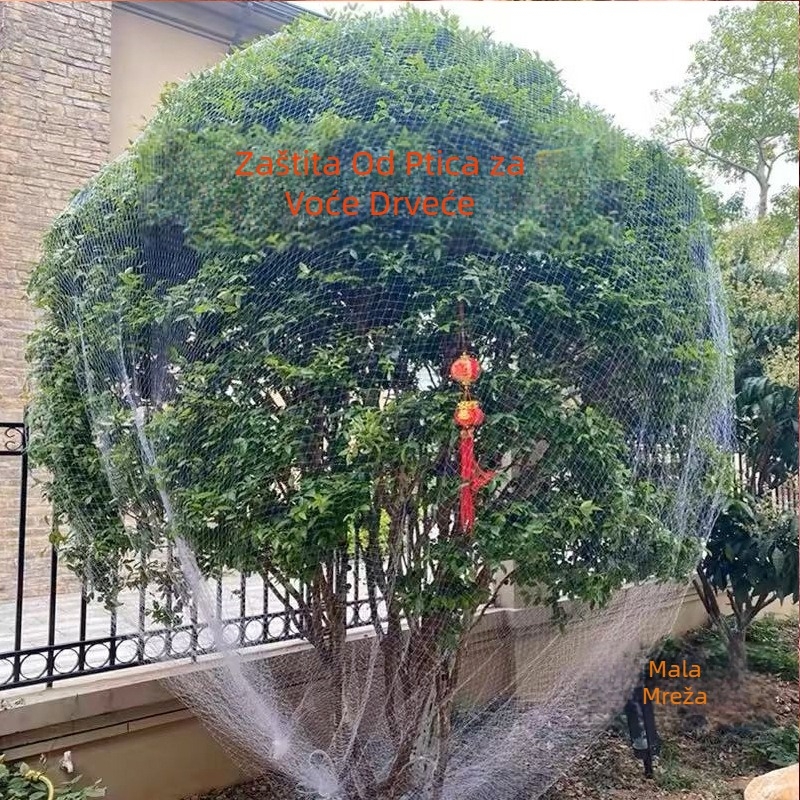 Najlonska mreža za zaštitu voćaka od ptica – mreža za jedno stablo (trešnja, grožđe)