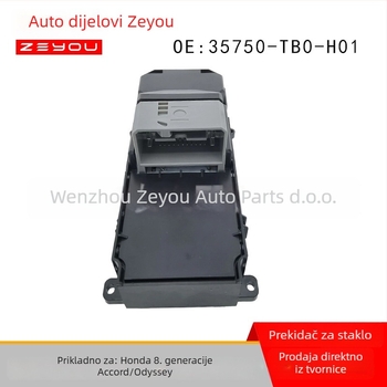 35750TB0H01 Prekidač regulatora stakla za 8. generaciju Honda Accord/Odyssey