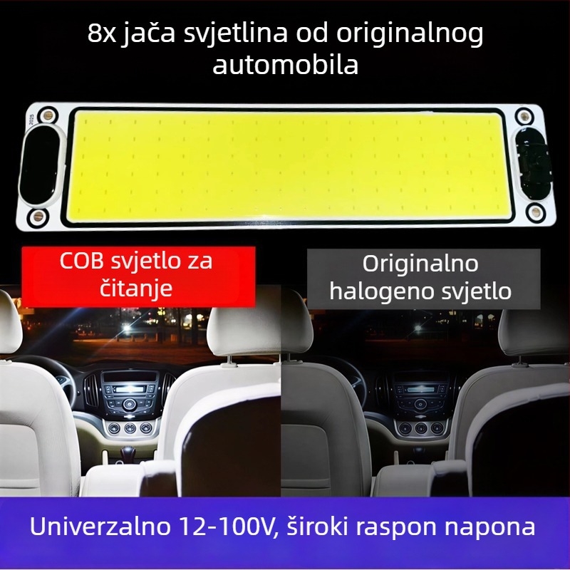 LED svjetlo na stropu kabine kamiona - Cloud Eyes, ABS, 8-80V, kompatibilno s kamionima i poljoprivinskim trokolima