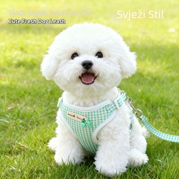 Povodac za psa i postroj, tekstilni materijal, Yunhong marka, fiksna duljina