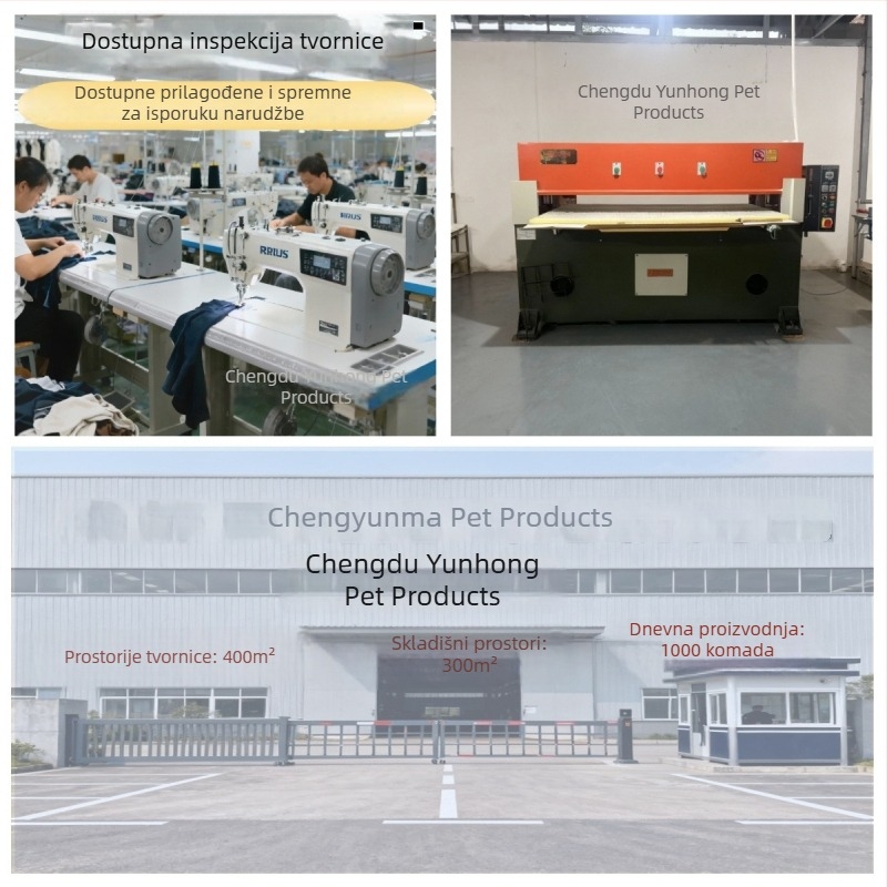 Povodac za psa i postroj, tekstilni materijal, Yunhong marka, fiksna duljina